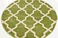 3' 3 x 3' 3 Lattice Round Rug thumbnail