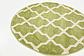 3' 3 x 3' 3 Lattice Round Rug thumbnail