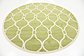 8' x 8' Lattice Round Rug thumbnail image 2
