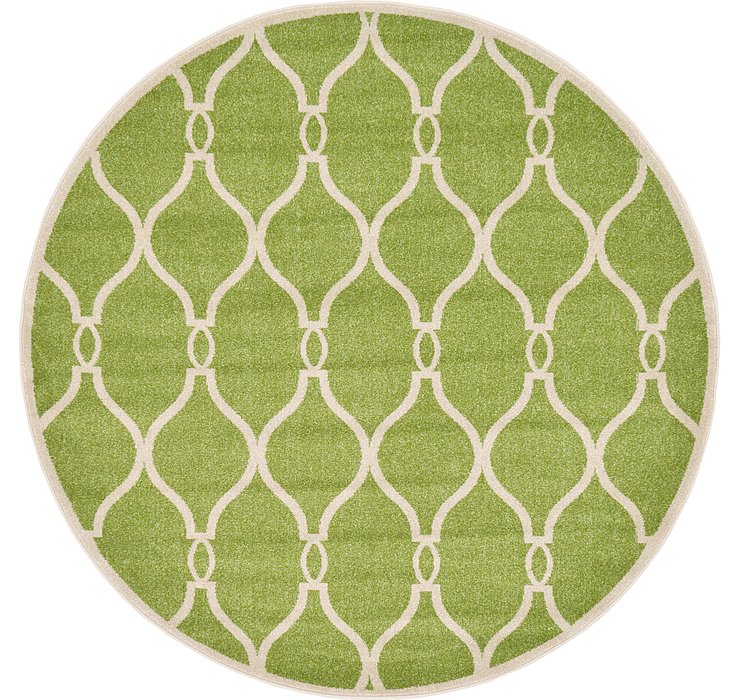 6' x 6' Trellis Round Rug
