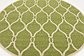 6' x 6' Lattice Round Rug thumbnail image 3