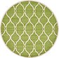 6' x 6' Lattice Round Rug thumbnail image 1
