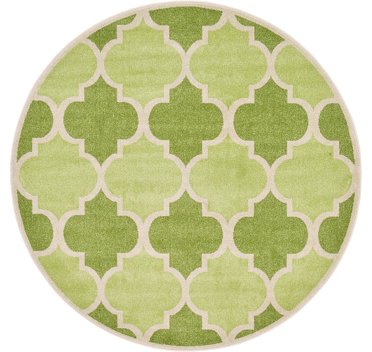 6' x 6' Trellis Round Rug