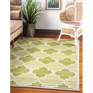 Unique Loom 7' x 10' Trellis Rug