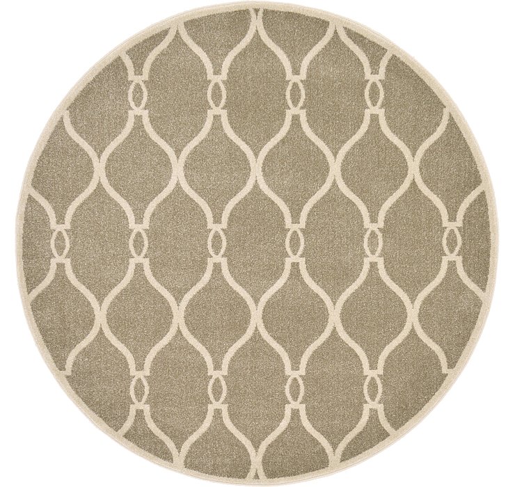 6' x 6' Trellis Round Rug