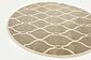 6' x 6' Trellis Round Rug thumbnail image 5