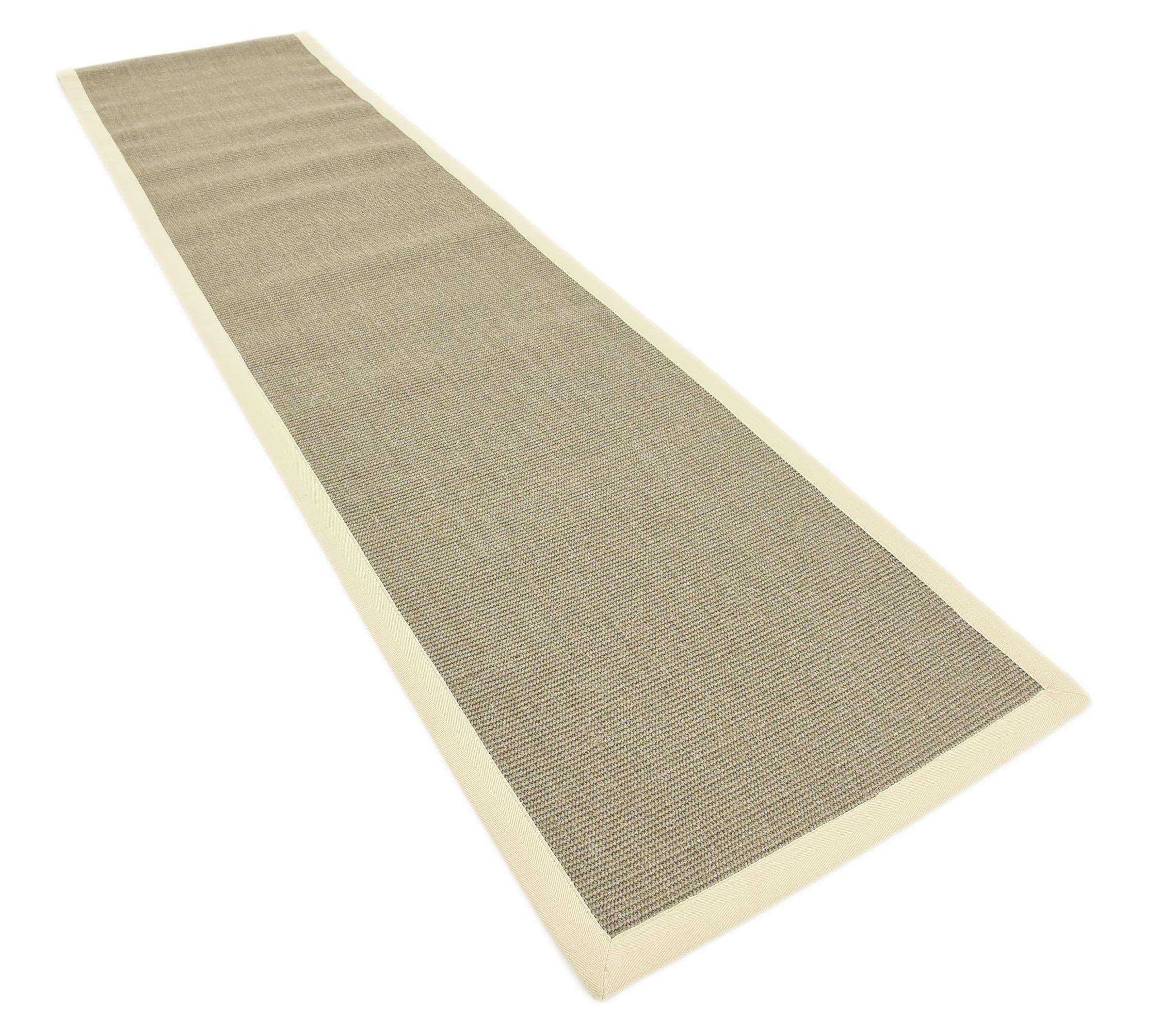 Taupe 2' 5 x 10' Sisal Runner Rug eSaleRugs