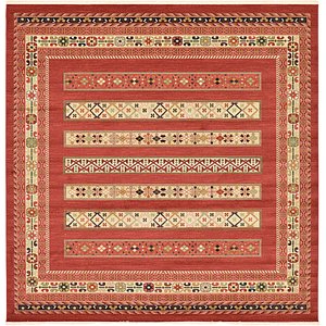 10' x 10' Kashkuli Gabbeh Square ...