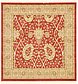 Unique Loom 4' x 4' Edinburgh Square Rug thumbnail image 1