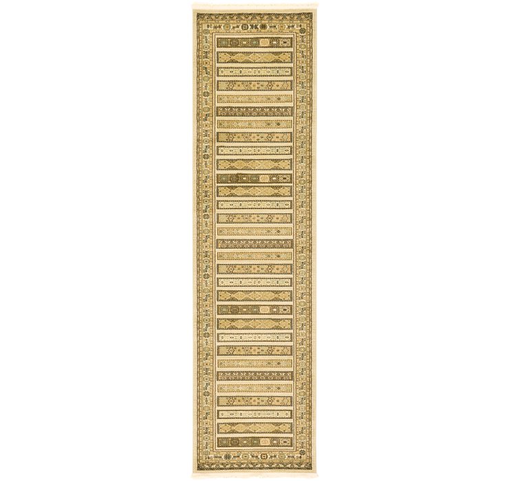 2' 7 x 10' Kashkuli Gabbeh Runner ...