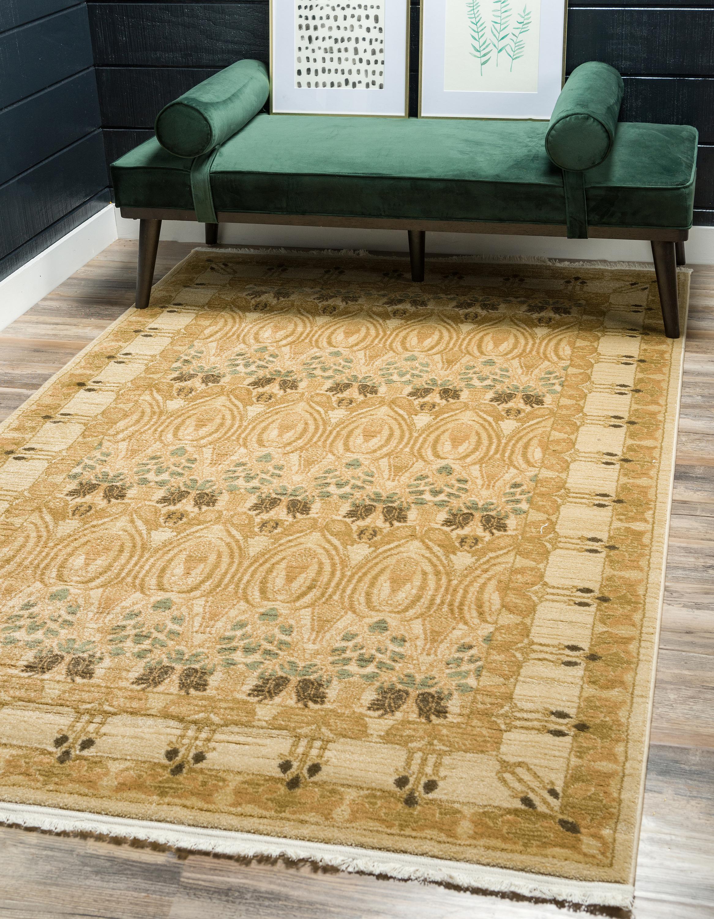 Cream 9' x 12' Kensington Rug eSaleRugs