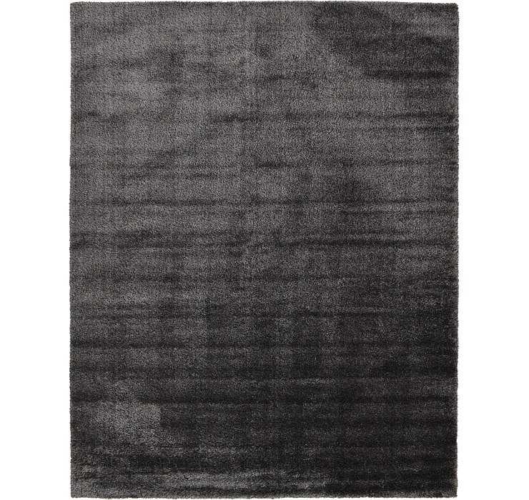12' 2 x 16' Luxury Solid Shag Rug
