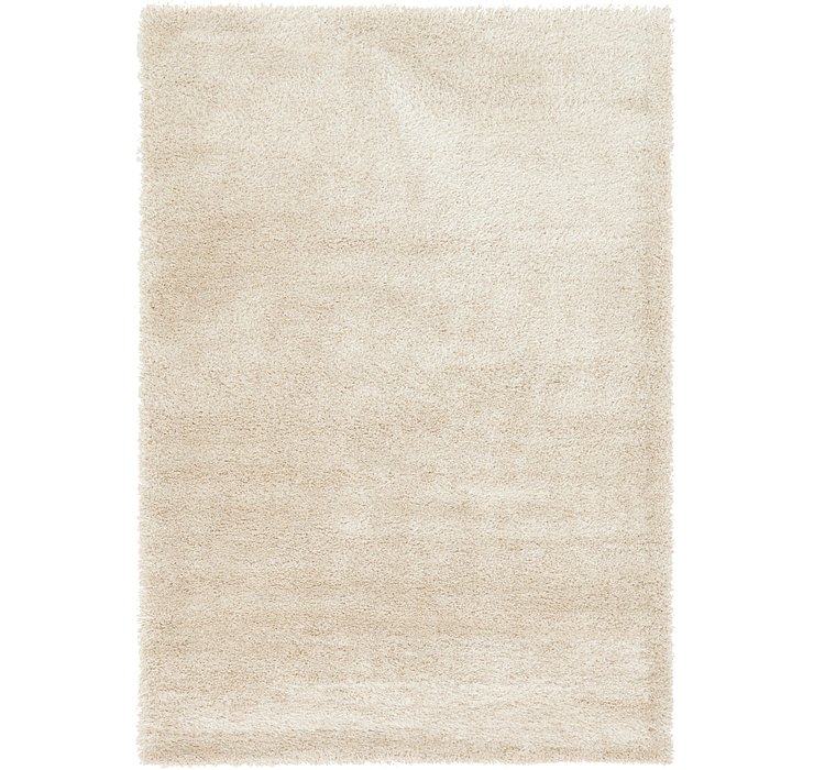 6' x 9' Luxe Solid Shag Rug