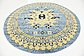 8' x 8' Heris Round Rug thumbnail image 2