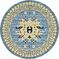8' x 8' Heris Round Rug thumbnail image 1