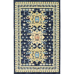 Unique Loom 5' x 8' Taftan Rug
