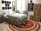 8' x 8' Heriz Design Round Rug thumbnail image 9