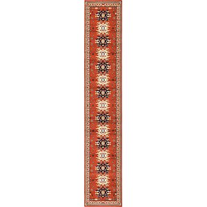 Unique Loom 3' x 16' 5 Taftan Runner Rug