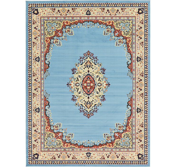 9' 10 x 13' Mashad Design Rug