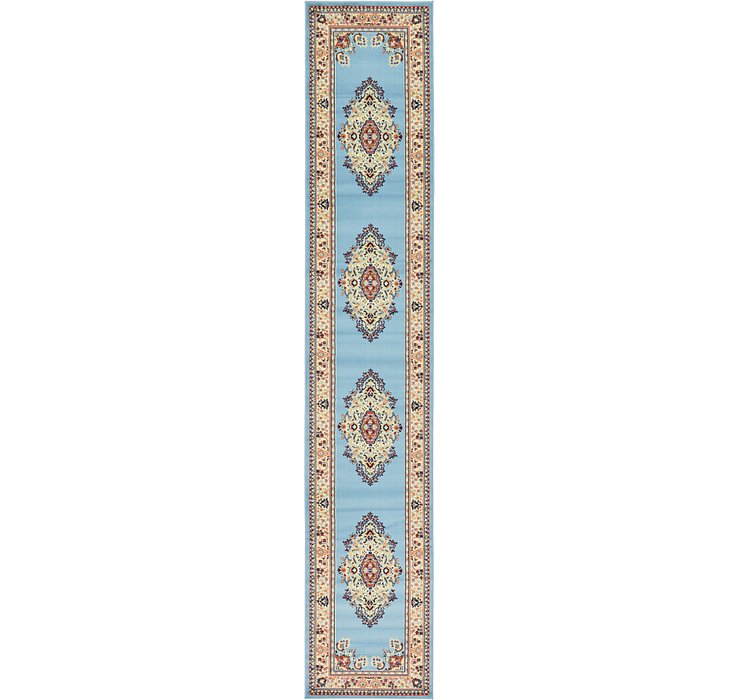 3' x 16' 5 Mashad Design Runner Rug