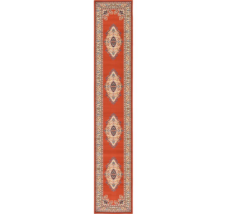 3' x 16' 5 Mashad Design Runner Rug