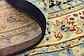8' x 8' Kashan Design Round Rug thumbnail