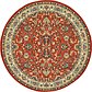 245cm x 245cm Kashan Design Round Rug thumbnail image 1
