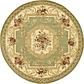 6' x 6' Classic Aubusson Round Rug thumbnail