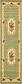 2' 7 x 10' Classic Aubusson Runner Rug thumbnail