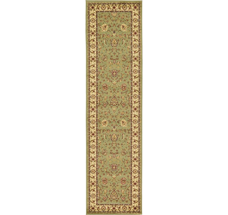 2' 7 x 10' Classic Agra Runner Rug