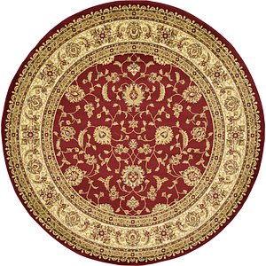 Unique Loom 8' x 8' Voyage Round Rug