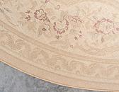 183cm x 183cm Classic Aubusson Round Rug thumbnail image 9