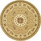 183cm x 183cm Classic Aubusson Round Rug thumbnail image 19