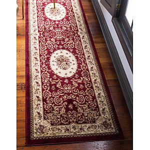 80cm x 305cm Classic Aubusson Runner...