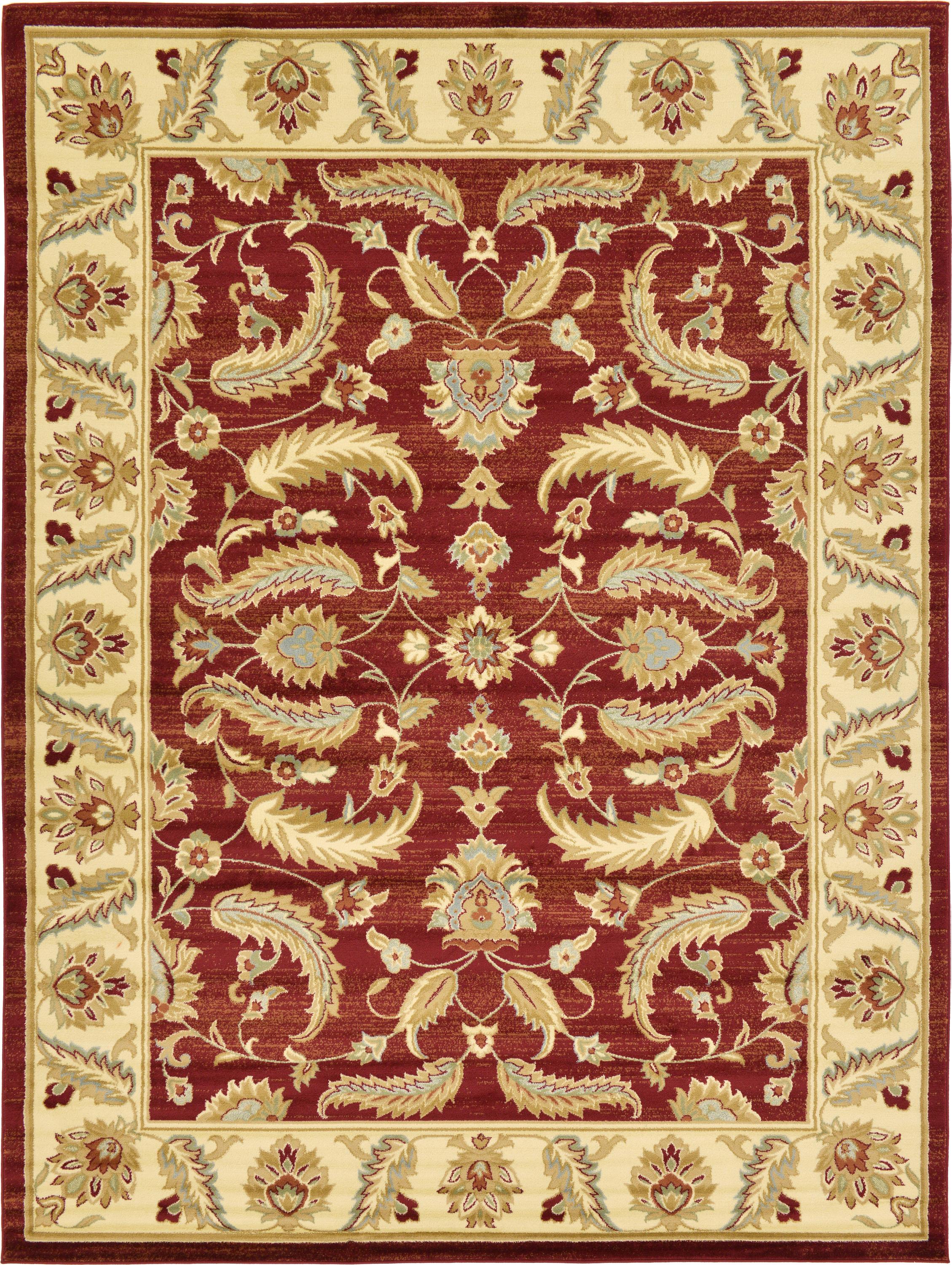 Red 9' x 12' Classic Agra Rug eSaleRugs