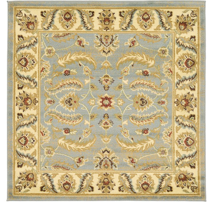 4' x 4' Classic Agra Square Rug