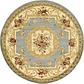 6' x 6' Classic Aubusson Round Rug thumbnail