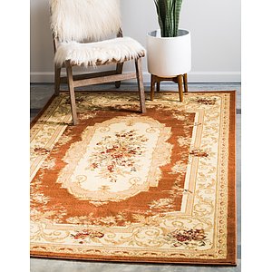 7' x 10' Classic Aubusson Rug