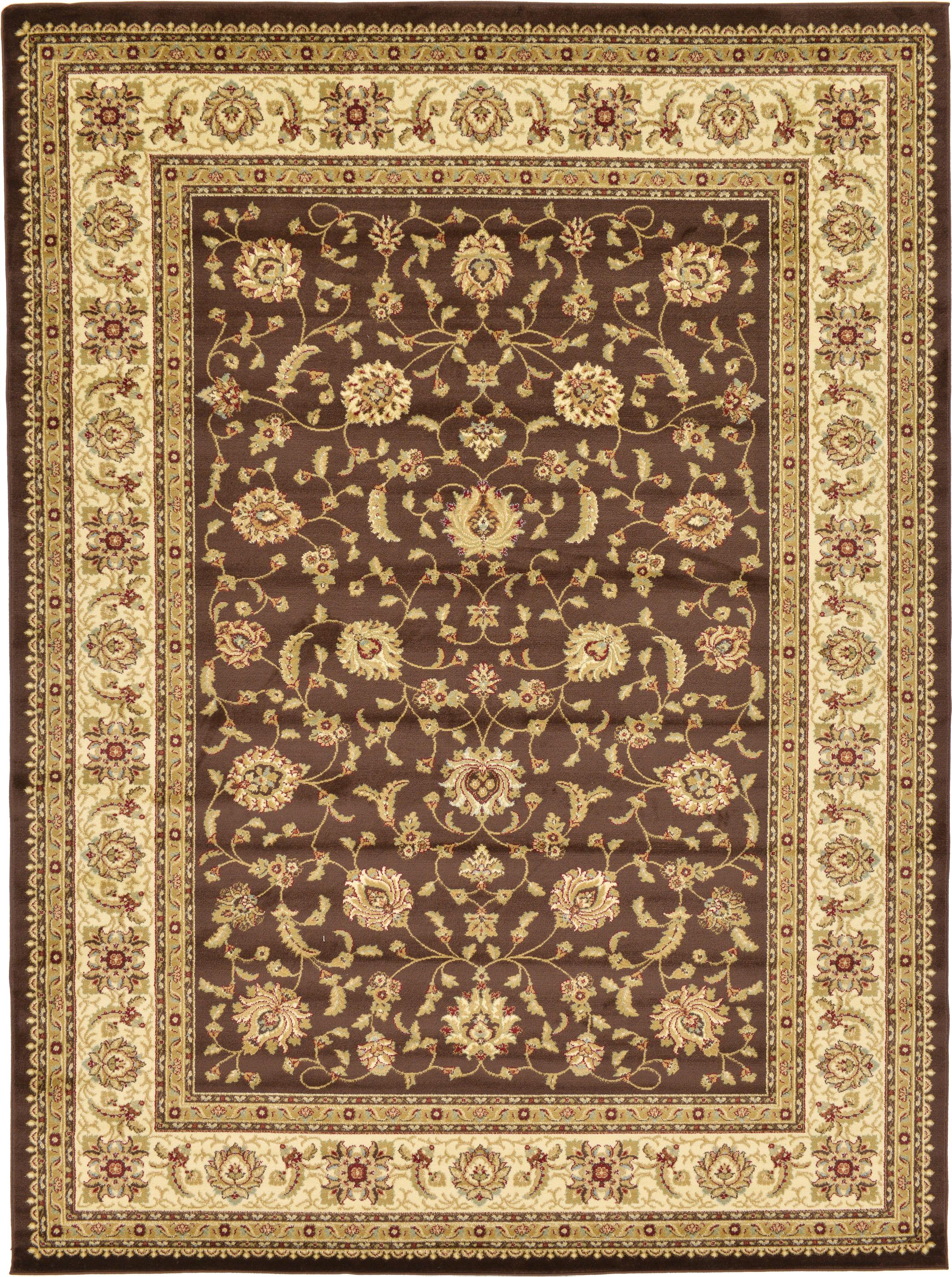 Brown 9' x 12' Classic Agra Rug eSaleRugs