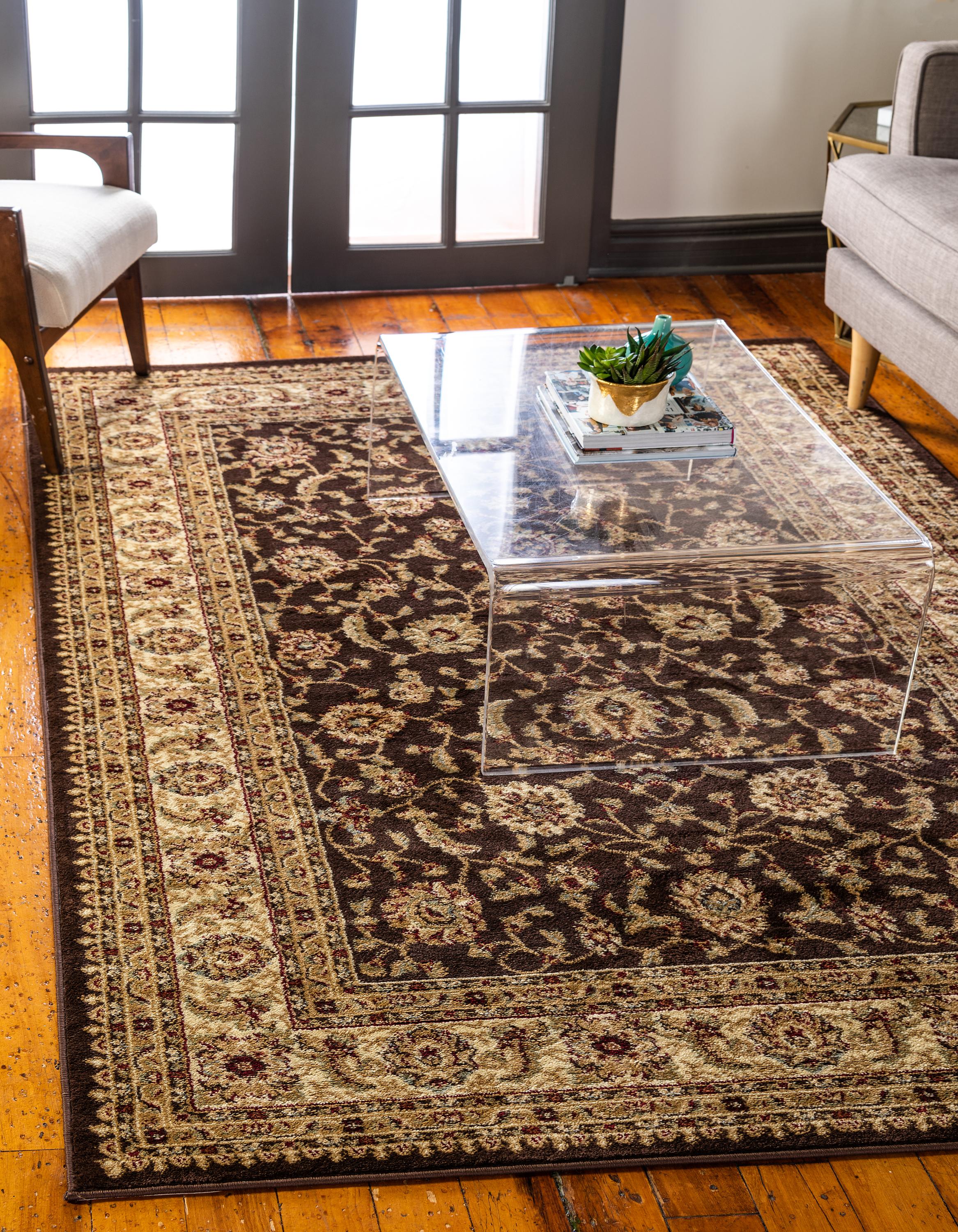 Brown 10' x 13' Classic Agra Rug eSaleRugs