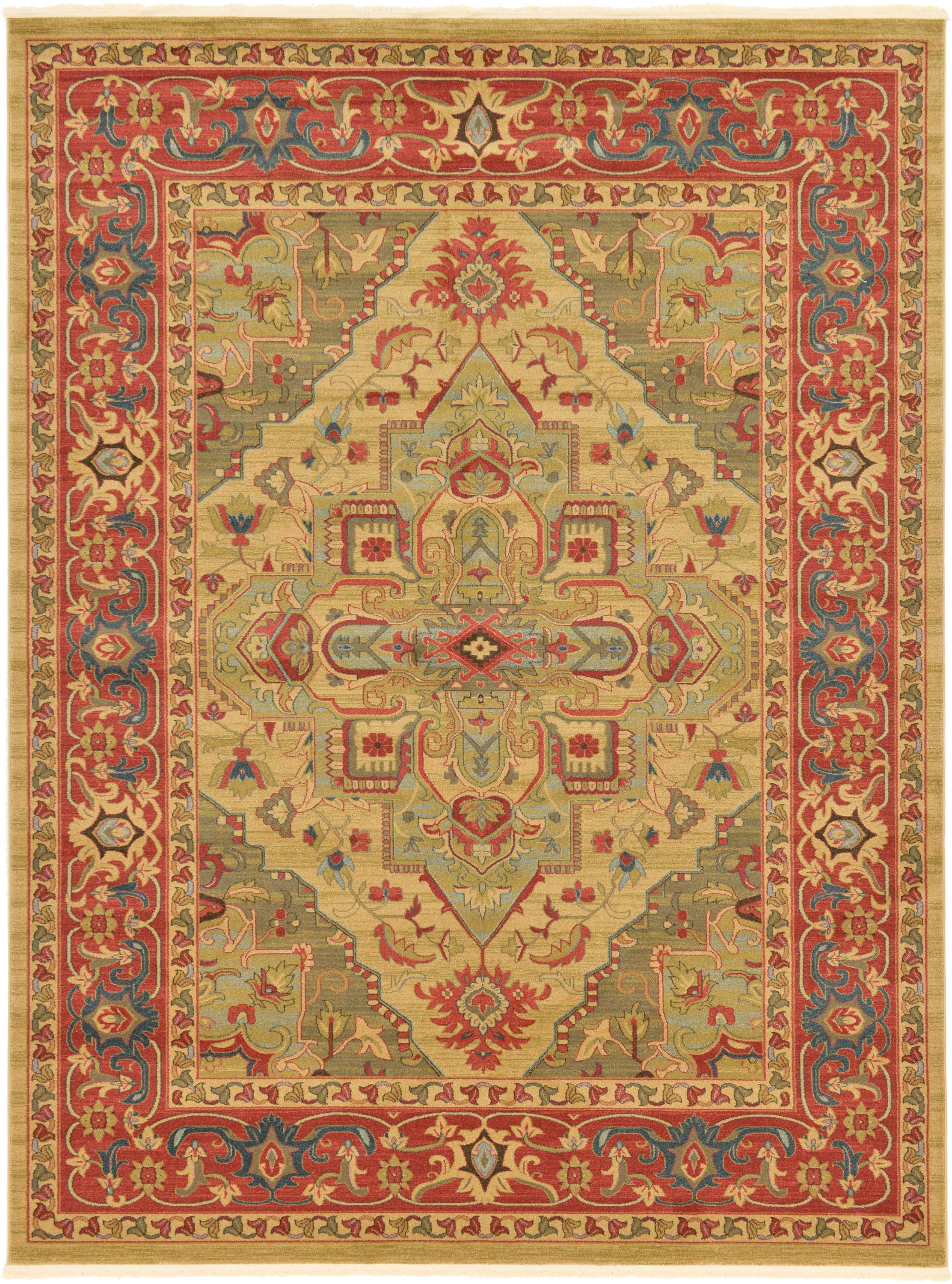 Tan 9' x 12' Serapi Rug eSaleRugs