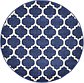 3' 3 x 3' 3 Lattice Round Rug thumbnail image 8