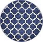 3' 3 x 3' 3 Lattice Round Rug thumbnail