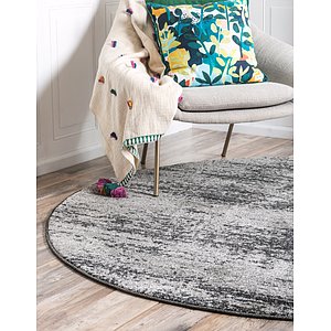 Unique Loom 3' 3 x 3' 3 Del Mar Round Rug