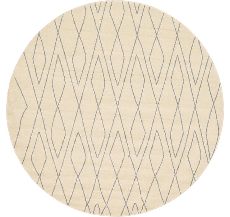 8' x 8' Tangier Round Rug
