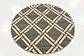 3' 3 x 3' 3 Lattice Round Rug thumbnail image 2
