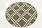 3' 3 x 3' 3 Lattice Round Rug thumbnail