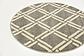 3' 3 x 3' 3 Lattice Round Rug thumbnail
