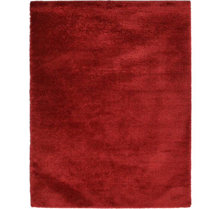 10' x 13' Luxe Solid Shag Rug