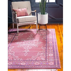 6' x 9' Aqua Rug